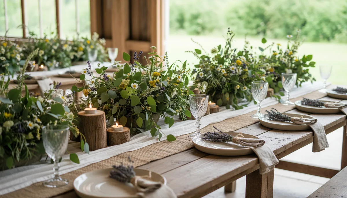 Décoration table mariage champêtre : idées et conseils pour ta réception