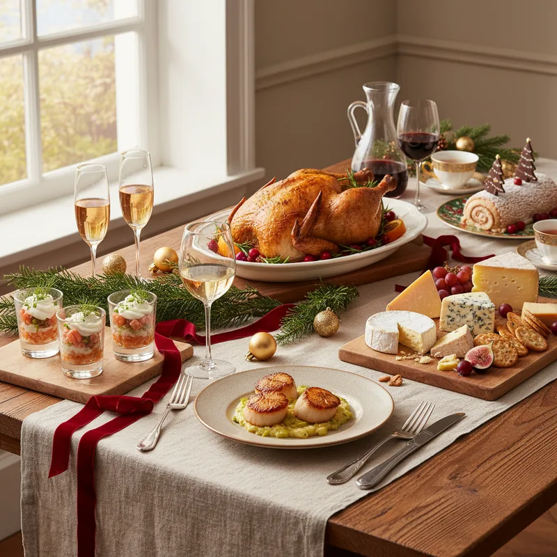 Menu de Noël : composer un repas mémorable
