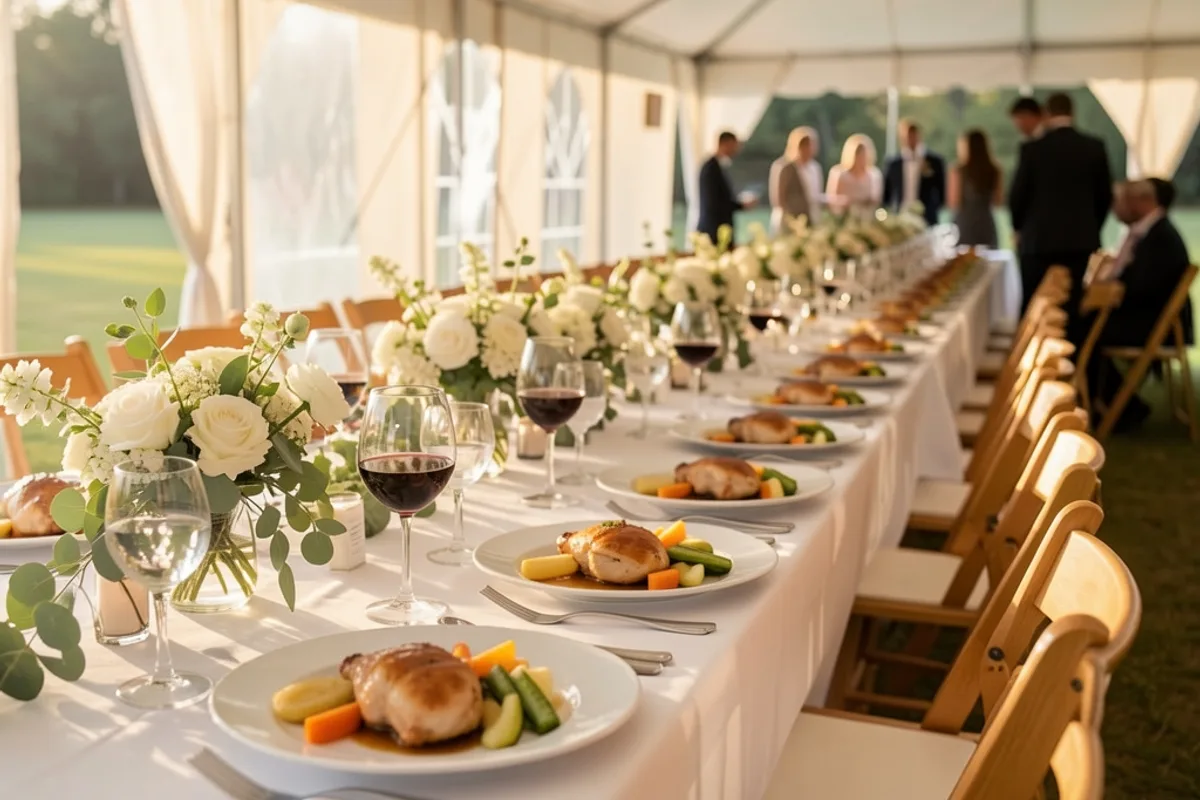 Menu traiteur mariage : le composer plat par plat
